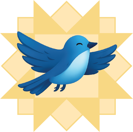 bird with sun